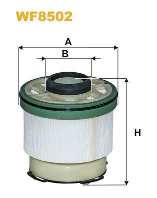 WF8502 WIX Filtr paliwa