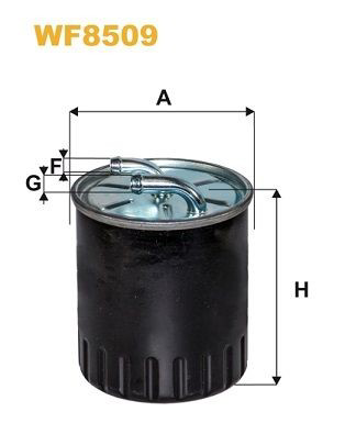 WF8509 WIX Filtr paliwa