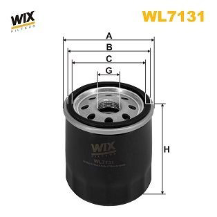 WL7131 WIX Filtr oleju