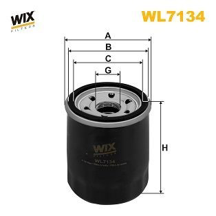 WL7134 WIX Filtr oleju