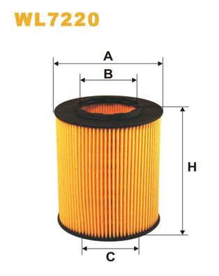 WL7220 WIX Filtr oleju