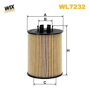 WL7232 WIX Filtr oleju