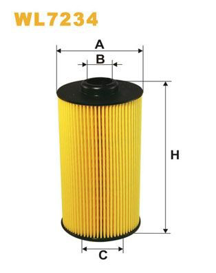 WL7234 WIX Filtr oleju
