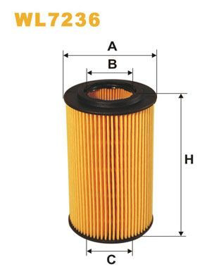 WL7236 WIX Filtr oleju