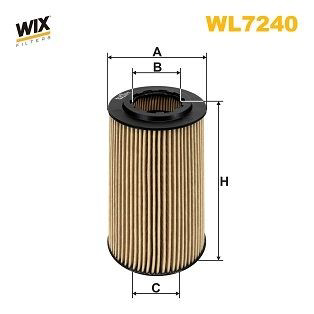 WL7240 WIX Filtr oleju