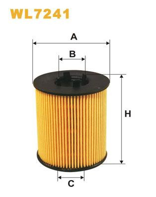 WL7241 WIX Filtr oleju