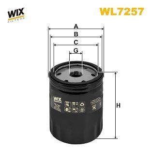 WL7257 WIX Filtr oleju
