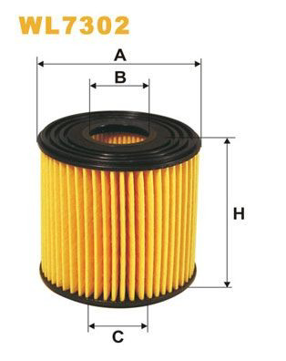 WL7302 WIX Filtr oleju