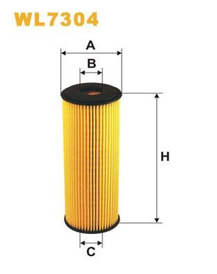 WL7304 WIX Filtr oleju