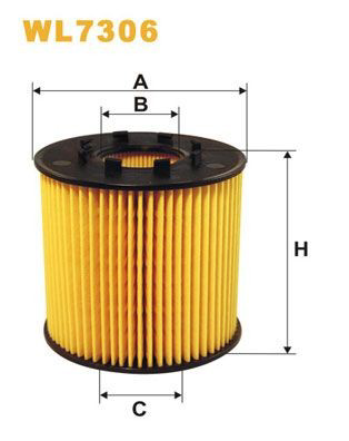 WL7306 WIX Filtr oleju