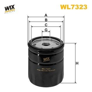 WL7323 WIX Filtr oleju