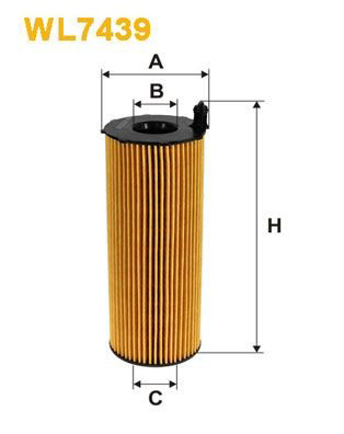 WL7439 WIX Filtr oleju