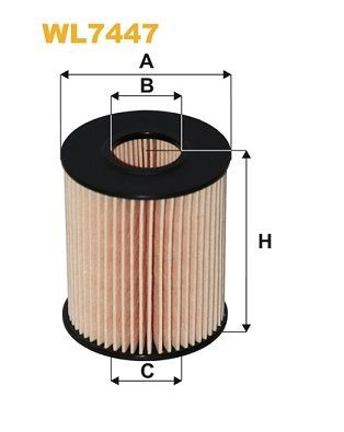 WL7447 WIX Filtr oleju