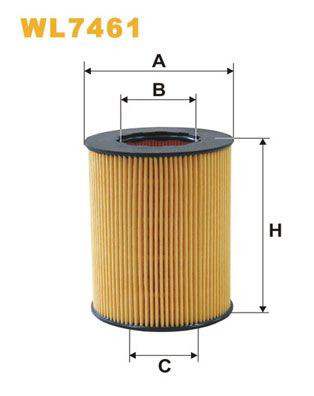 WL7461 WIX Filtr oleju