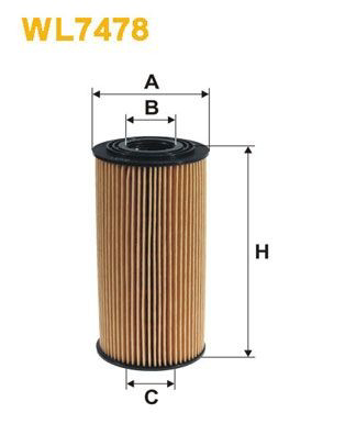 WL7478 WIX Filtr oleju