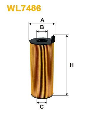WL7486 WIX Filtr oleju