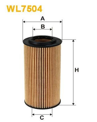 WL7504 WIX Filtr oleju