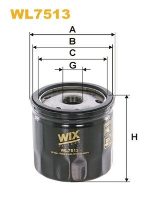 WL7513 WIX Filtr oleju