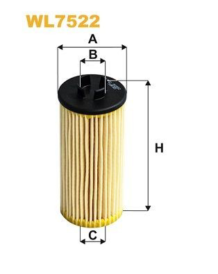 WL7522 WIX Filtr oleju