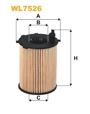 WL7526 WIX Filtr oleju