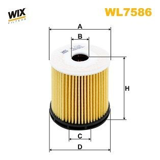 WL7586 WIX Filtr oleju