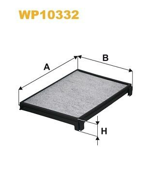 WP10332 WIX Filtr kabiny