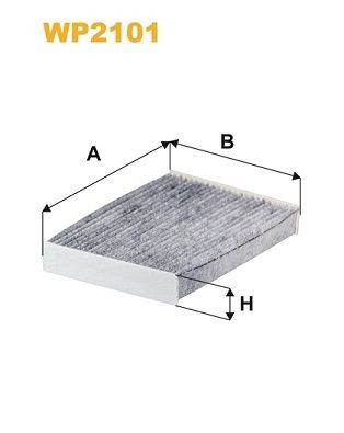 WP2101 WIX Filtr kabiny