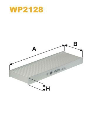 WP2128 WIX Filtr kabiny