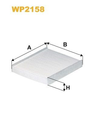WP2158 WIX Filtr kabiny