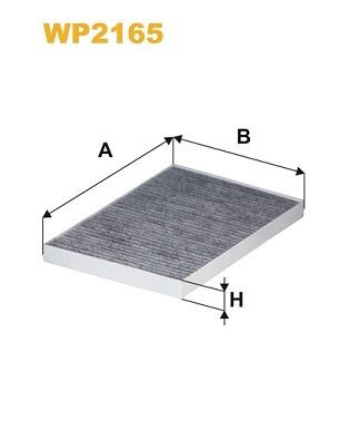 WP2165 WIX Filtr kabiny