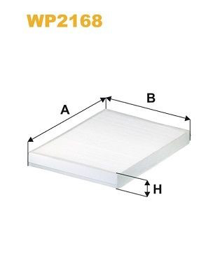 WP2168 WIX Filtr kabiny