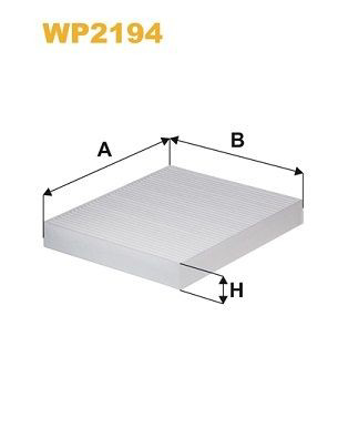 WP2194 WIX Filtr kabiny
