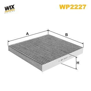 WP2227 WIX Filtr kabiny