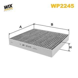 WP2245 WIX Filtr kabiny