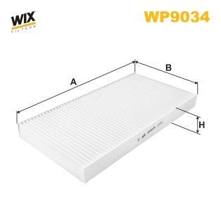 WP9034 WIX Filtr kabiny