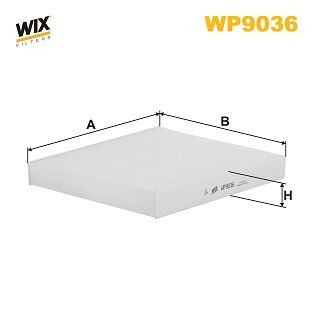 WP9036 WIX Filtr kabiny