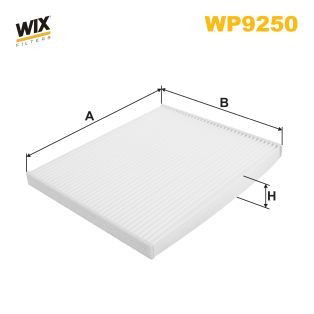 WP9250 WIX Filtr kabiny