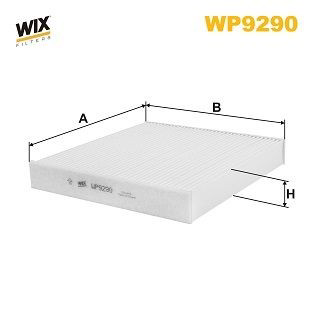 WP9290 WIX Filtr kabiny