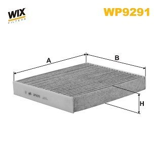 WP9291 WIX Filtr kabiny