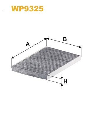 WP9325 WIX Filtr kabiny