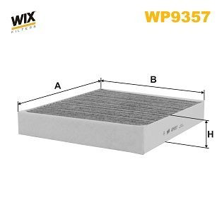 WP9357 WIX Filtr kabiny