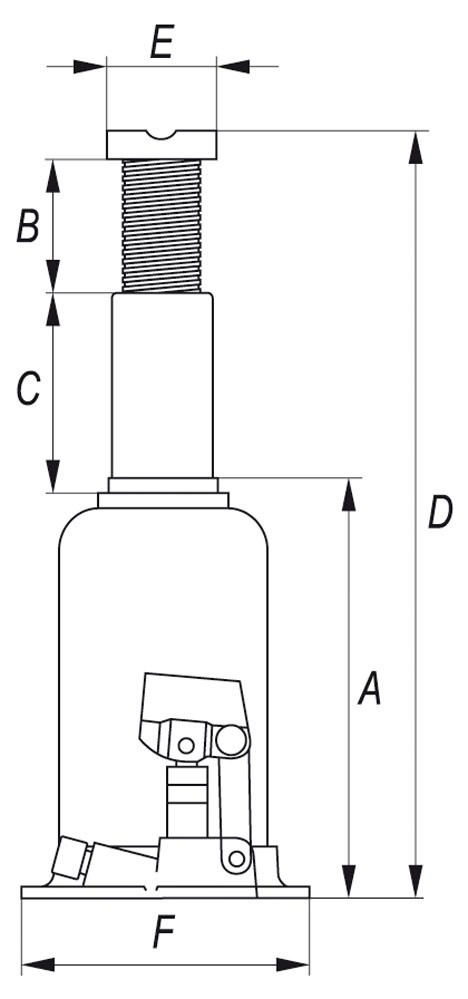 YT1714 Yato Podnośnik hydrauliczny