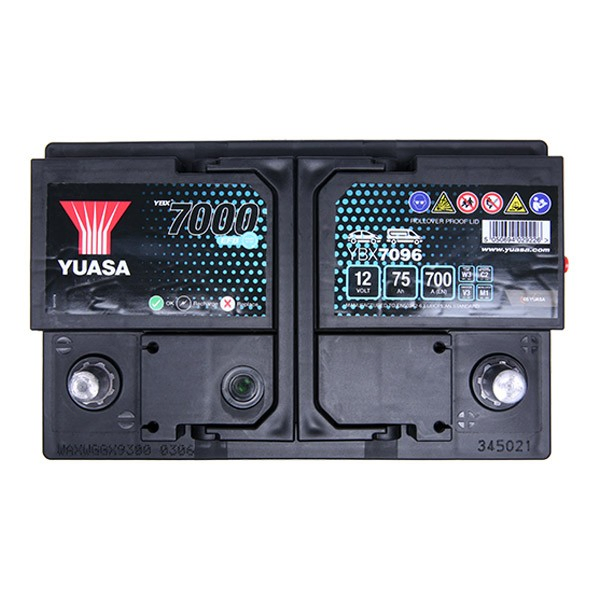 Do koszyka YBX7096 Yuasa Bateria (akumulator)