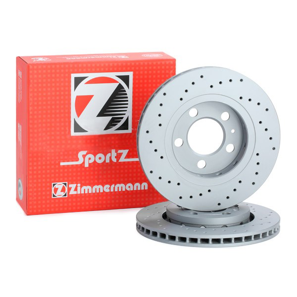 100124152 Zimmermann Tarcza hamulcowa tylna