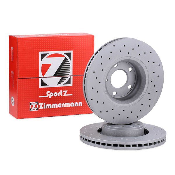 Tarcza hamulcowa przednia Zimmermann 100331852 cena, od 65,58 USD