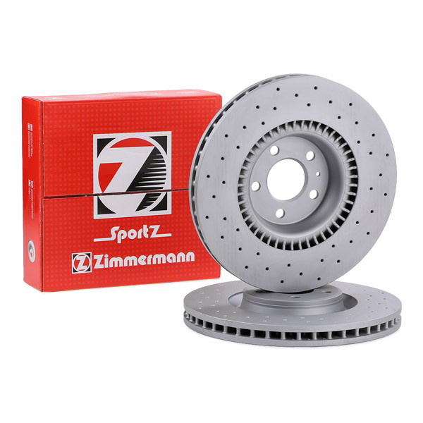 Tarcza hamulcowa przednia Zimmermann 100335752 cena, od 109,61 USD