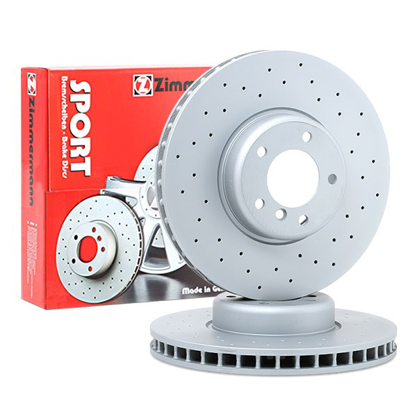 Tarcza hamulcowa przednia Zimmermann 150348152 cena, od 154,20 USD