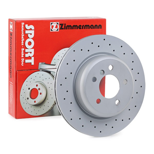 Tarcza hamulcowa tylna 150348452 Zimmermann