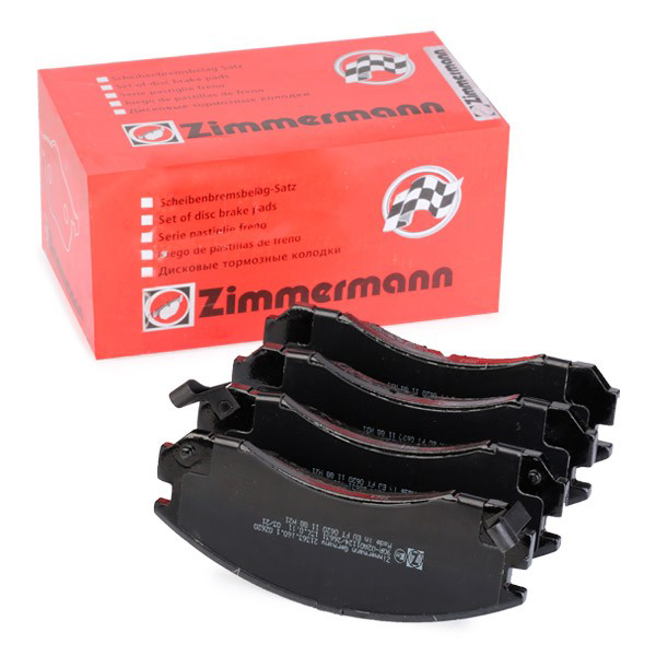 Klocki hamulcowe przednie tarczowe Zimmermann 213631601