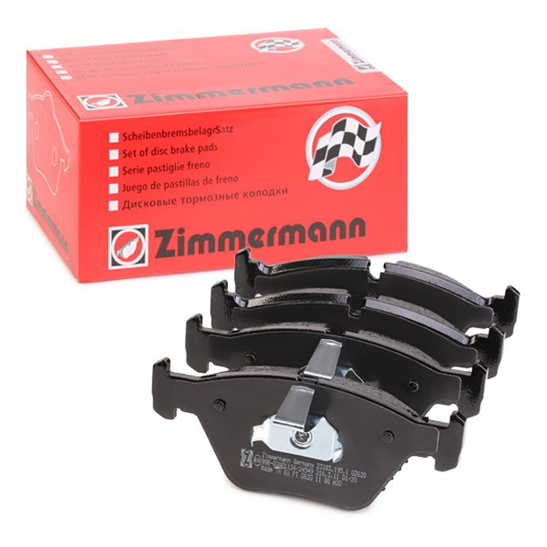 231831951 Zimmermann Klocki hamulcowe przednie tarczowe